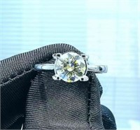 1.02ct Natural Diamond Ring 18K Gold