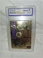 KOBE BRYAN COLLECTABLE CARD GRADED