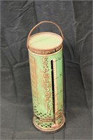 Vintage Expellometer Kills Moth Worms Tin Can