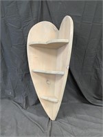 Heart-Shaped Corner Shelf