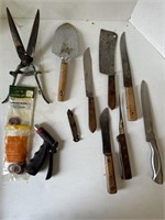 Knives, miscellaneous