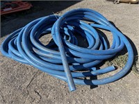 Lot: blue hose
