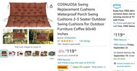 Swing Replacement Cushions