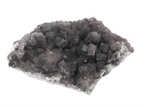 Large Raw Cubic Fluorite Crystal Cluster, 14 pound