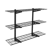 Fleximounts 3-Tier 1x4ft Garage Storage Wall Shelv