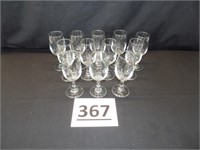 Clear Glass Stemware