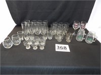 Assortment of Drinking Glasses/Tumblers
