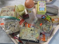 TRAY LOT-- MISC COLLECTABLES