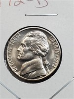 BU 1972-D Jefferson Nickel