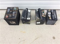 Quartet of batteries