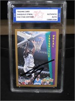 1992-93 FLEER SHAQUILLE O'NEAL AUTOGRAPH FSG