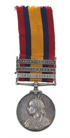 BRITISH QUEEN VICTORIA SOUTH AFRICA SILVER MEDAL