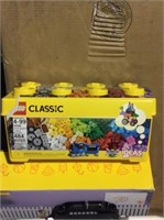 Lego classics 484 pieces in hard storage case