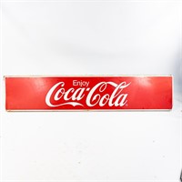 Vintage Coca Cola Metal Advertising Sign