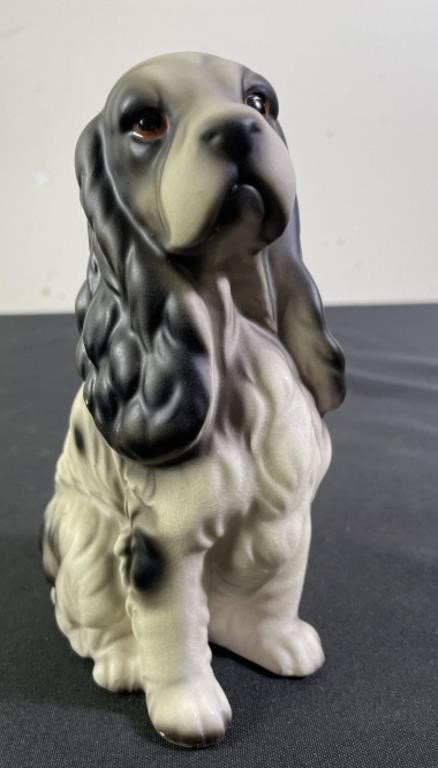 Ceramic Cocker Spaniel Dog Figurine