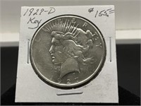 1927-D Silver Peace Dollar