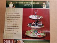 NEW 3 Tier cookie plate