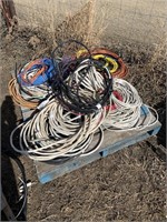 Pallet of miscellaneous electrical wire