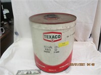 Texaco Can - Dent in Can
