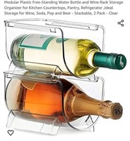 MSRP $16 Wine Bottle Storage