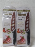 Two, New Kitchen Paring Knives