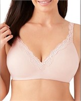 Wacoal 34DDD Wire-Free Bra- Pink

Softly Styled