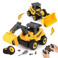 Construction Trucks  2 in 1 RC - Ages