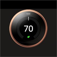 Google Nest 3rd Generation Learn Thermostat Device