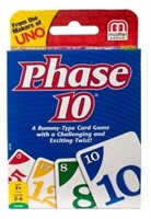 Phase 10 Card Game  Family Game for Adults & Kids