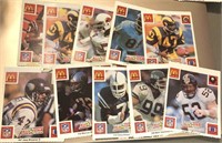 10 - 1986 McDonalds All Star Football Cards