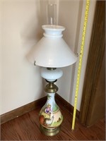 36” tall oil lamp