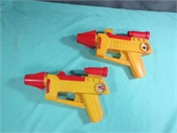 2 Very Rare Remco Space Ray Guns Battery Operated