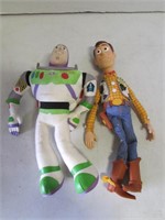 Talking Woody and Plush Buzz Lightyear Toy Story