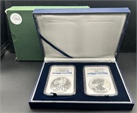 West Point Silver Eagle Set