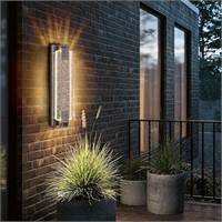 camuucci Dusk to Dawn Outdoor Light with Crystal B