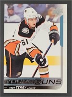 Troy Terry 2018-19 UD Young Guns Rookie Card