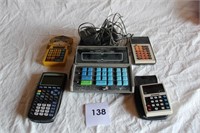 CALCULATORS BOX LOT