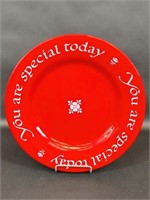 You Are Special Today Red Plate & Napkins