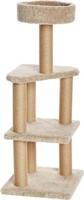 Basics Large Cat Condo Tree Tower With Scratching