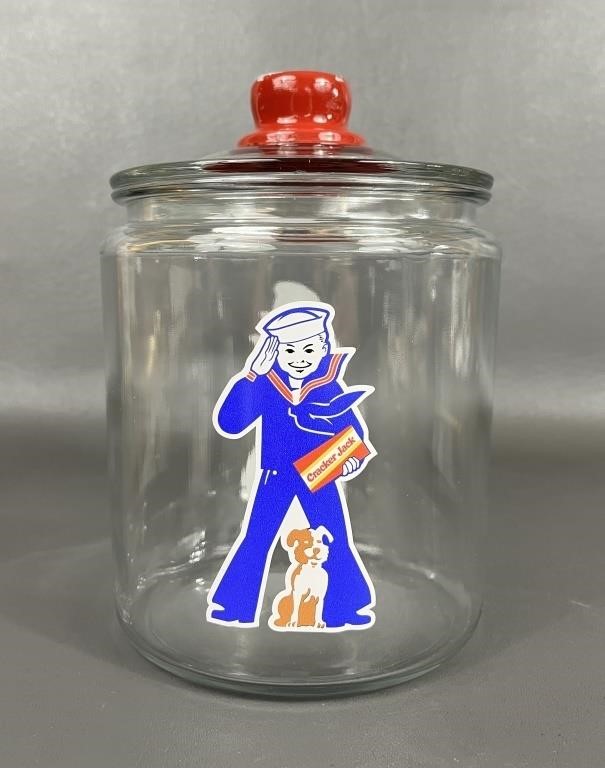 Cracker Jack Counter Jar *Reproduction