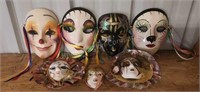 Ceremic Painted Masks