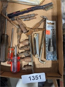 Screwdrivers, Small Pry Bar & Other