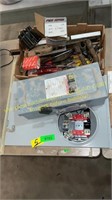 Breaker box, Meter Box, assorted Tools