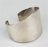 Sterling Silver Taxco Mexico Cuff Bracelet.