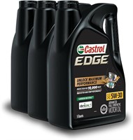 Pack of 3 Castrol Edge 5W-30 Full Synthetic Oil