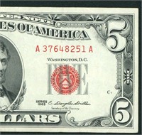$5 1963 United States Note ** PAPER CURRENCY