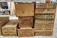 11 Vintage Wood Crates