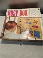 Vintage Kohner Busy Box Baby Crib Toy
