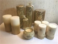 Misc. Gold Candle Box Lot