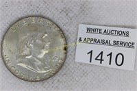 Franklin Silver Half Dollar - 1962D - MS